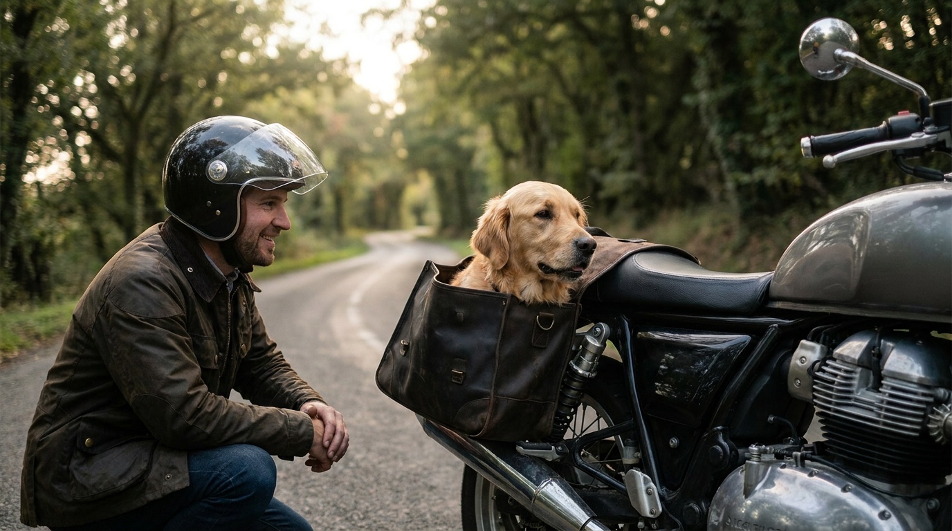Sacoche Moto Chien 2025 : Sécurité, Confort et Robustesse